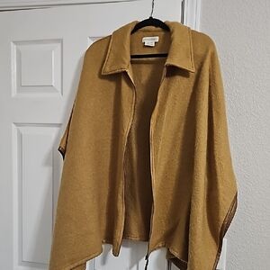 Camel Brown Sweater/poncho by Treasure and Bond.